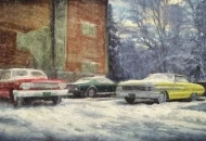 Amidst Blizzards They Rest ....

These cars are not real, but rather models set in real world settings.

Hot Rod Art by Rat Rod Studios. http://www.RatRodStudios.com